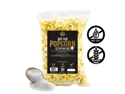 popcorn hot air NEW etiketa
