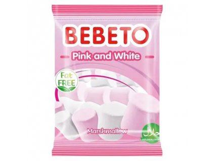 Marshmallow Bebeto Pink&White 60 g