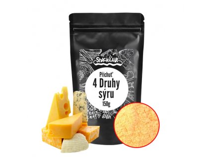 Slaná příchuť 4 druhy sýrů 150 g