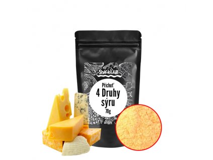 Slaná příchuť 4 druhy sýrů 70 g