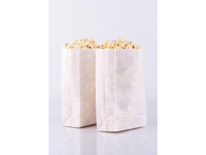 Sáček na popcorn bílý 1,5 l (10 ks)