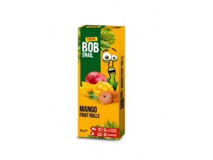 Ovocné plátky Šnek BOB mango 30 g