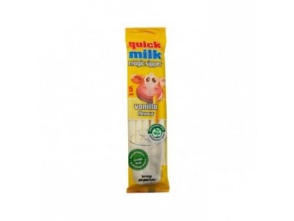 Quick Milk Magická brčka do mléka příchuť vanilka 30 g
