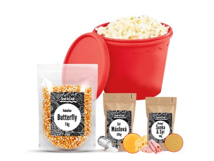 Popcorn do mikrovlnky výhodný set C