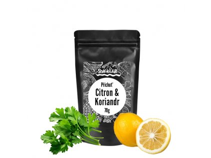 citron koriandr obal s etiketou 70g