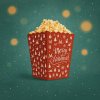 Vánoční Popcorn do mikrovlnky výhodný set