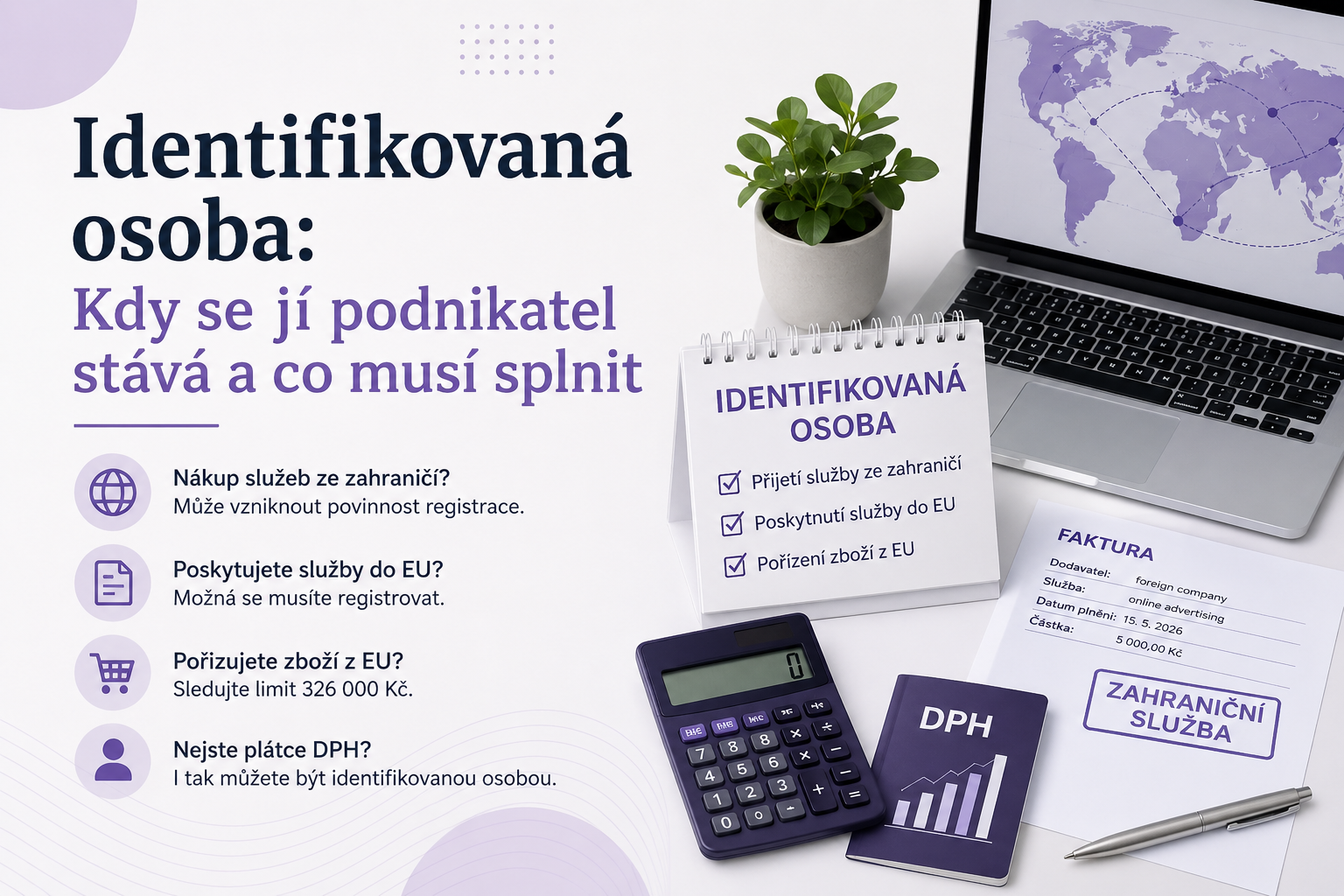 Identifikovaná osoba: Kdy se jí podnikatel stává a co musí splnit