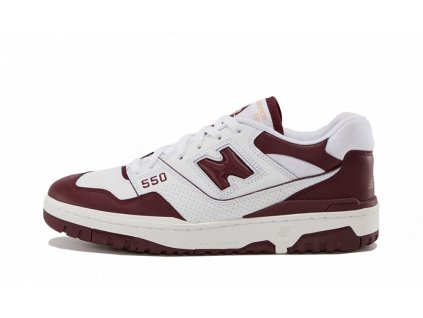 New Balance 550 White Burgundy