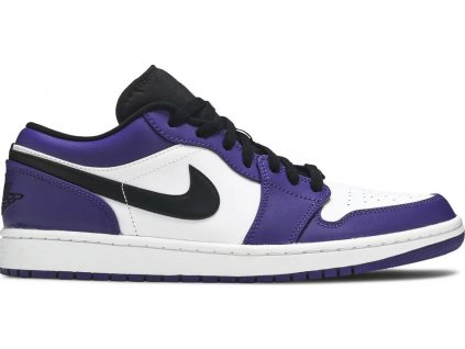Jordan 1 Low Court Purple White 1