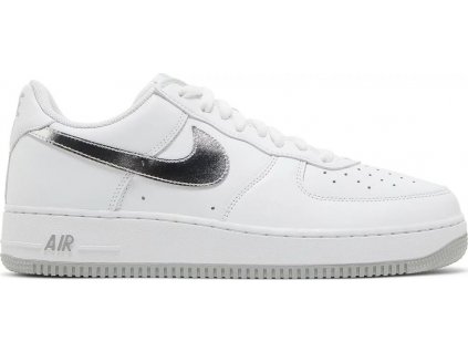 Air Force 1 '07 Low Color of the Month White Metallic Silver 1