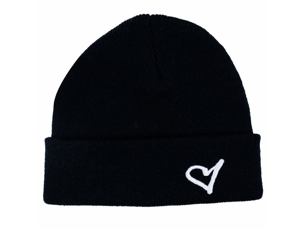 Limited Love Fisherman Beanie Black (Velikost One Size)