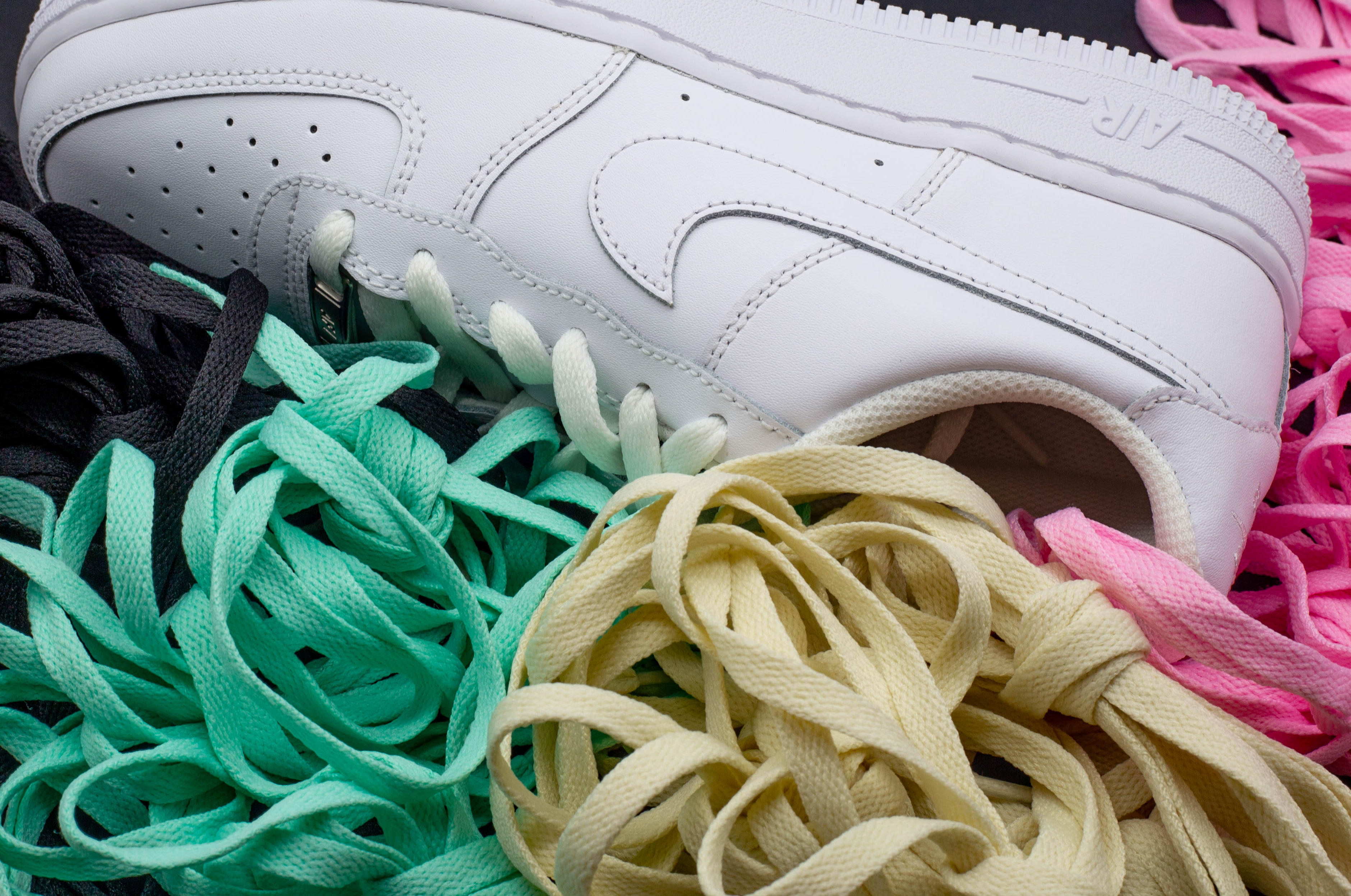 Nike air force 1 shoelace length