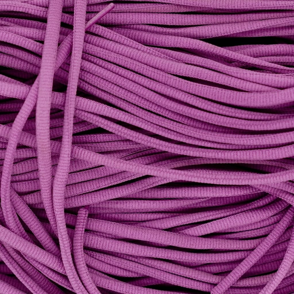 Violet oval shoelaces — premium replacements for Nike Pegasus/Vomero, ASICS GEL-Kayano/1130 and New Balance 530/990; snug 6–8 eyelet fit.