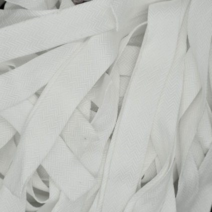 Lanvin Curb white fat shoelaces — extra-wide (~3 cm) overlay laces with OEM-style weave for the signature chunky Curb aesthetic.