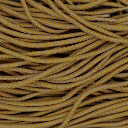 Orange reflective rope shoelaces (3M style), round 120 cm — replacement laces for Yeezy 350, Nike Air Max, Adidas UltraBoost and similar sneakers.