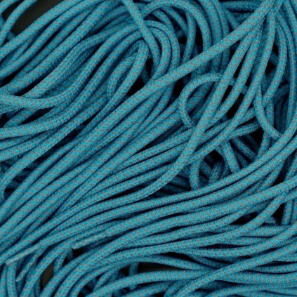 Blue reflective rope shoelaces (3M style), round 120 cm — replacement laces for Yeezy 350, Nike Air Max, Adidas UltraBoost and similar sneakers.