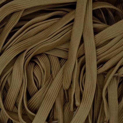 Brown extra-wide flat shoelaces (“fat laces”) — premium replacements for Adidas Campus 00s, Nike Dunk and Puma Suede; chunky ~18 mm look for 6–8 eyelets.