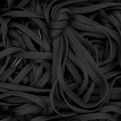 Black Flat Replacement Shoelaces