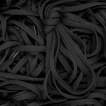 Flat laces - black