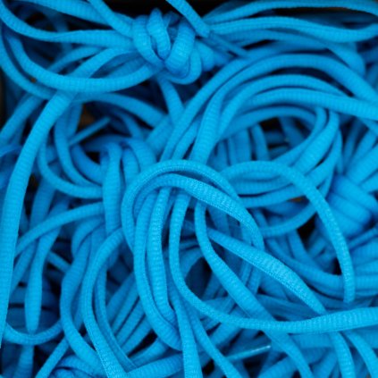 Oval laces - Sky Blue