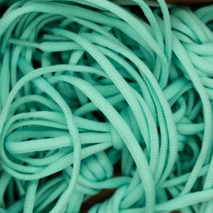 Turquoise Oval Replacement Shoelaces