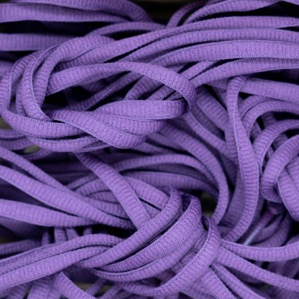 Purple Oval Replacement Shoelaces