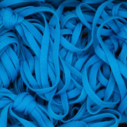 Sky Blue Flat Replacement Shoelaces