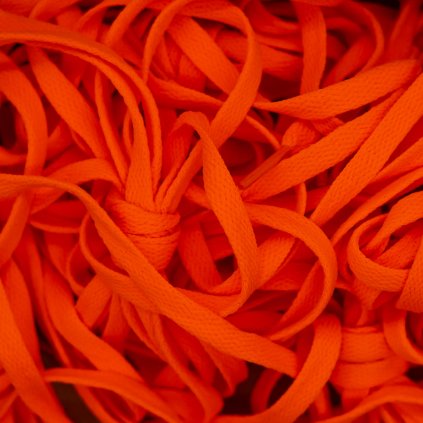 Flat laces - Neon orange