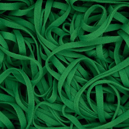 Green Flat Replacement Shoelaces