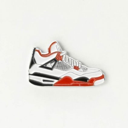 Sneaker pin AJ 4 Fire Red