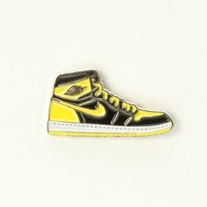 Sneaker pin AJ 1 Yellow