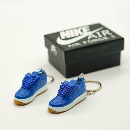 Mini sneakers AF1 Clot Blue Silk