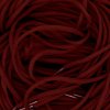 Burgundy oval shoelaces for sneakers — premium replacement laces for Nike Pegasus/Vomero, ASICS GEL-Kayano and New Balance runners; secure 6–8 eyelet fit.