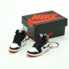 AJ1 “Not For Resale” mini sneaker keychains (pair) with mini shoe box