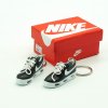 AF1 “Para-noise” mini sneaker keychains (pair) with mini shoe box