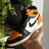 AJ1 “Shattered Backboard” 3D printed sneaker planter with artificial plant