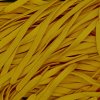 Yellow flat replacement shoelaces — bright flat laces for Nike Air Force 1, Dunk and Jordan 1; clean finish for 6–8 eyelet sneakers.