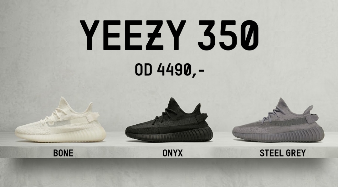 Objev ikonické tenisky adidas Yeezy Boost 350 s nezaměnitelným rukopisem Kanyeho Westa