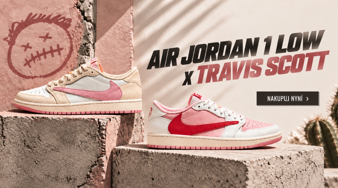 Objev limitované tenisky Air Jordan 1 Low ve spolupráci s Travisem Scottem