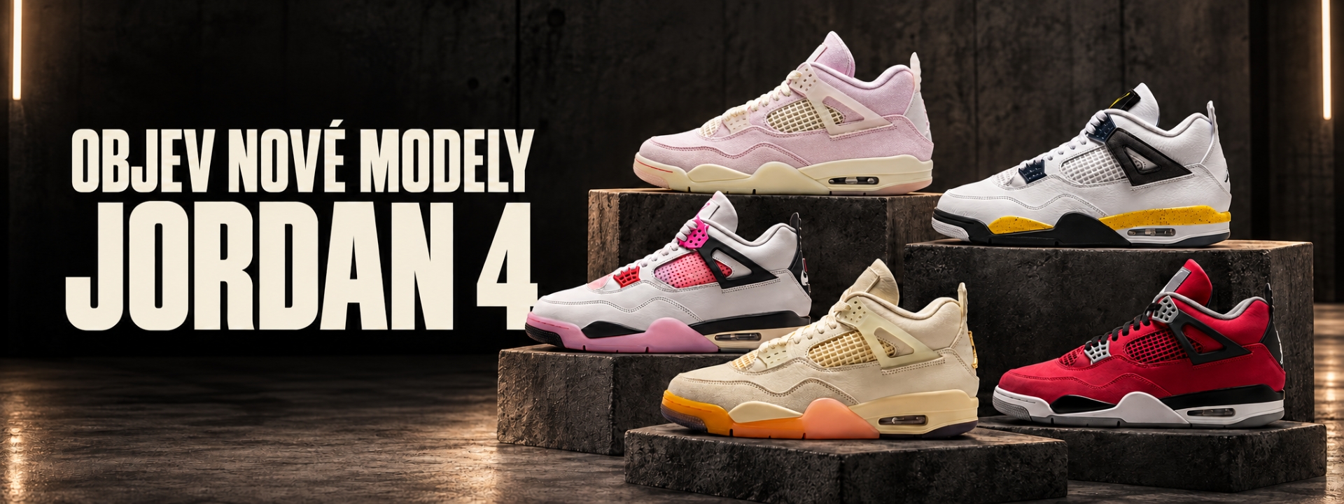 Objev legendární model tenisek Air Jordan 4
