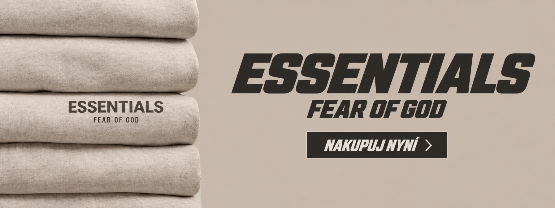Dopřej si pohodlný a prémiový streetwear od Essentials Fear of God