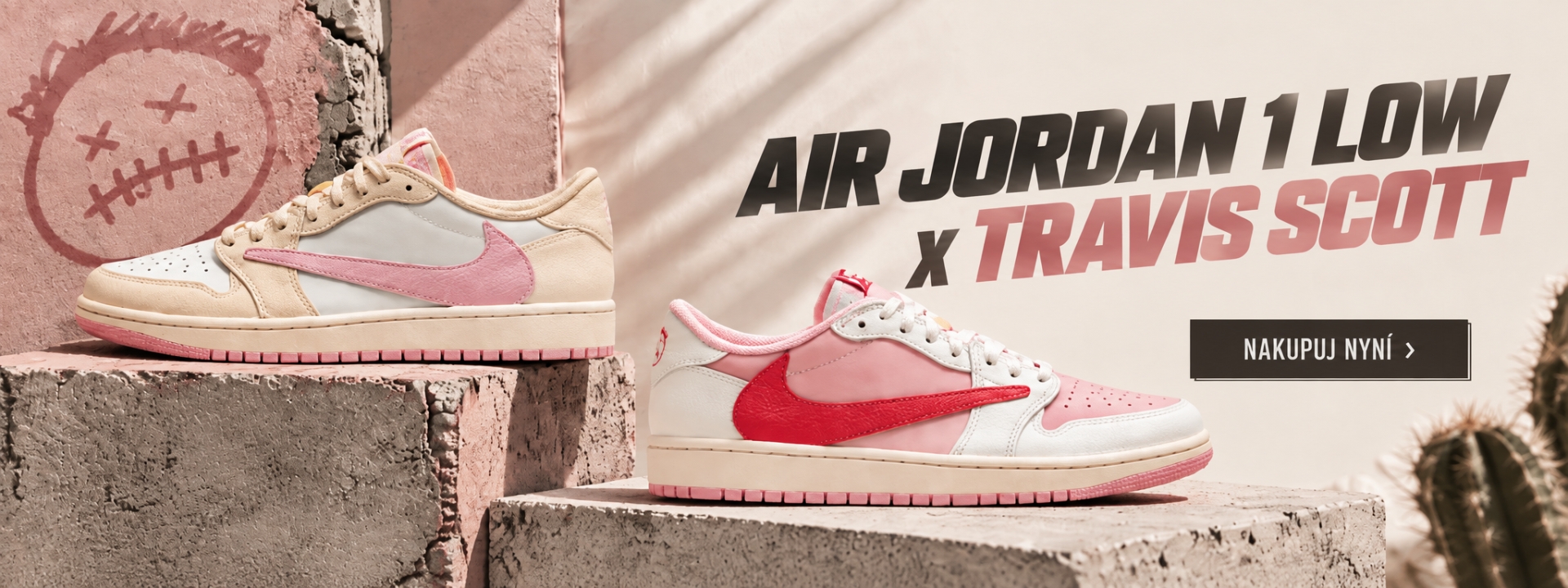 Objev limitované tenisky Air Jordan 1 Low ve spolupráci s Travisem Scottem