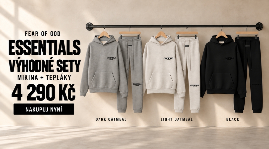 Objev výhodné sety od Fear of God Essentials