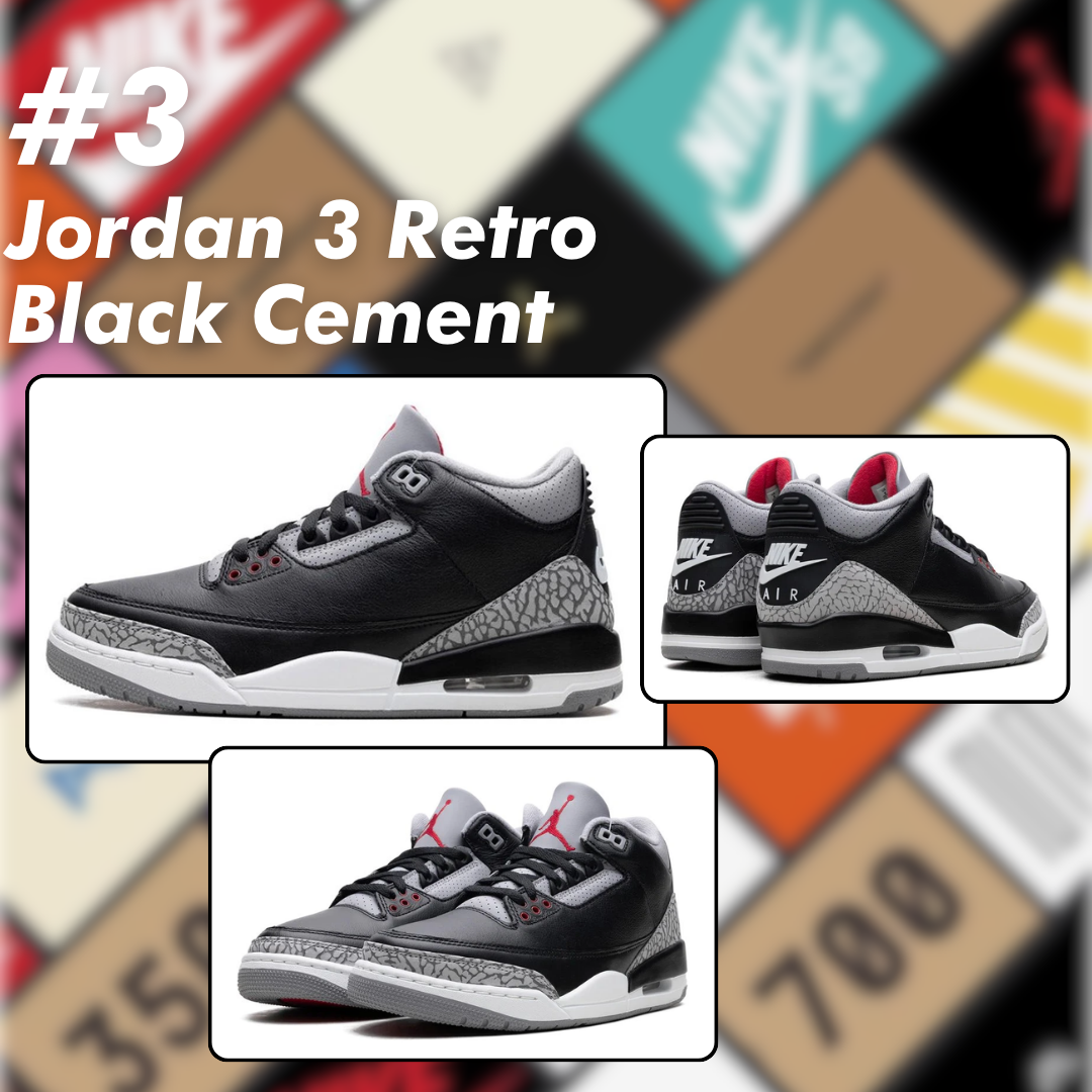 Jordan 3 Retro OG Black Cement (2024)