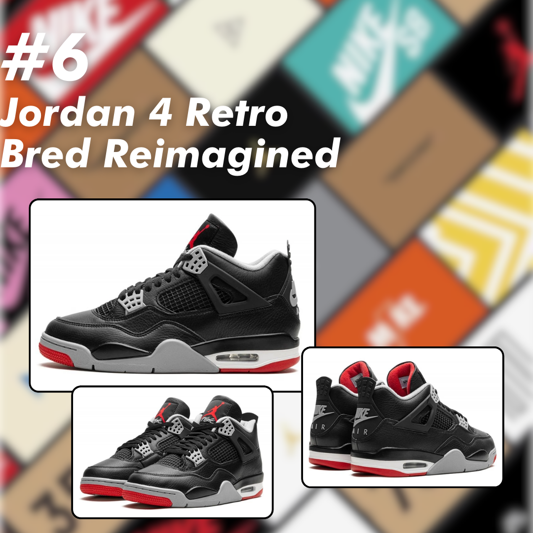 Jordan 4 Retro Bred Reimagined