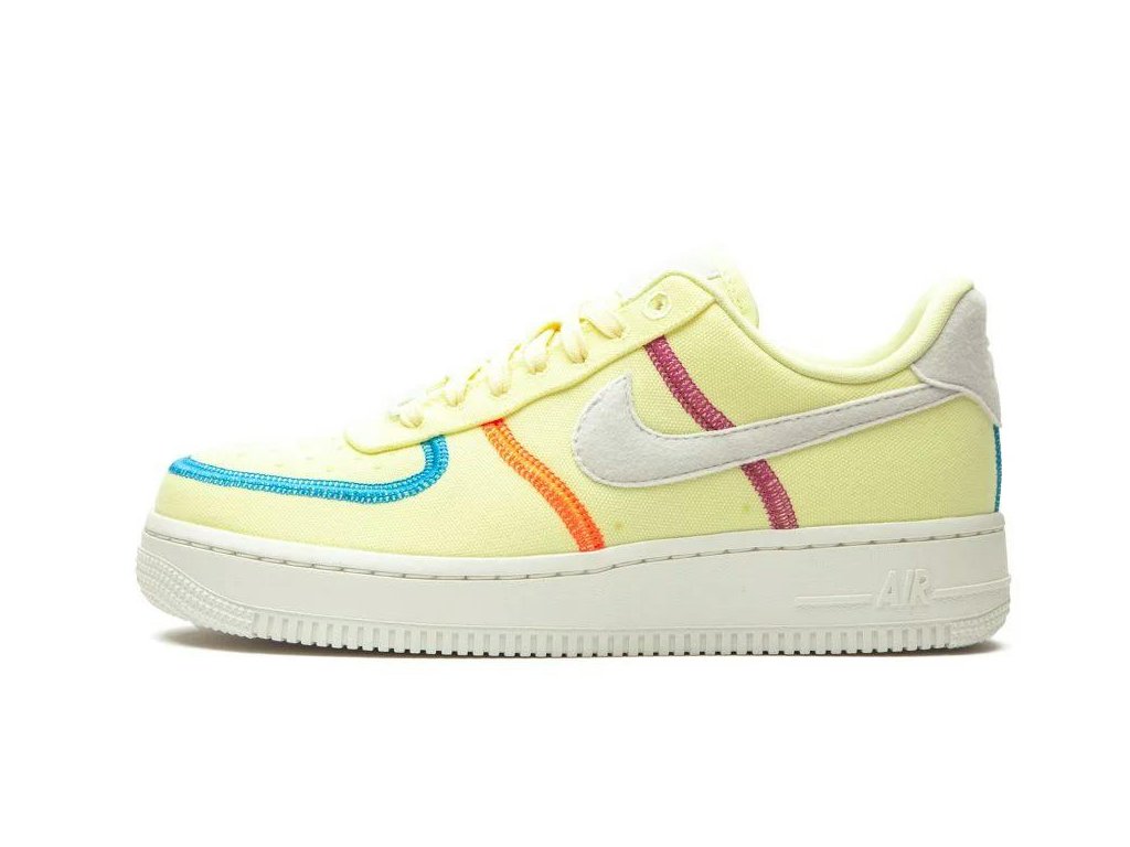 lime green nike air force 1