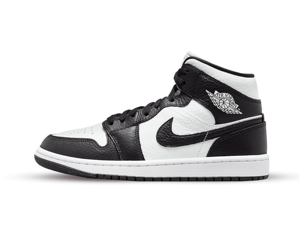 Jordan 1 Mid Split Black White (W)
