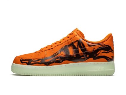 Tenisky Nike Air Force 1 Skeleton Orange