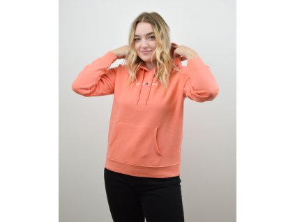 Tommy Jeans Regular Serif Linear Hoodie Peach