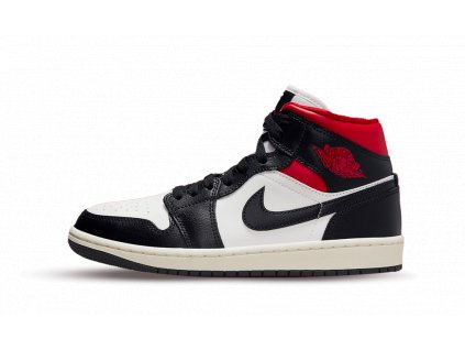 Jordan 1 Mid Gym Red Panda (W)